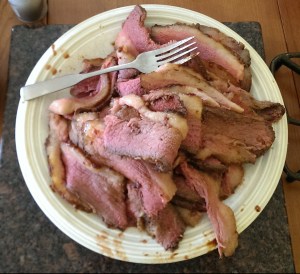 E's brisket