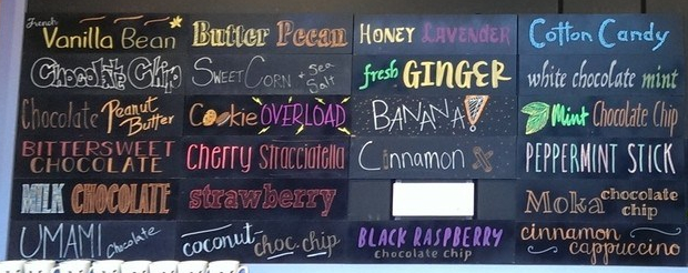 Moorenko's flavor board