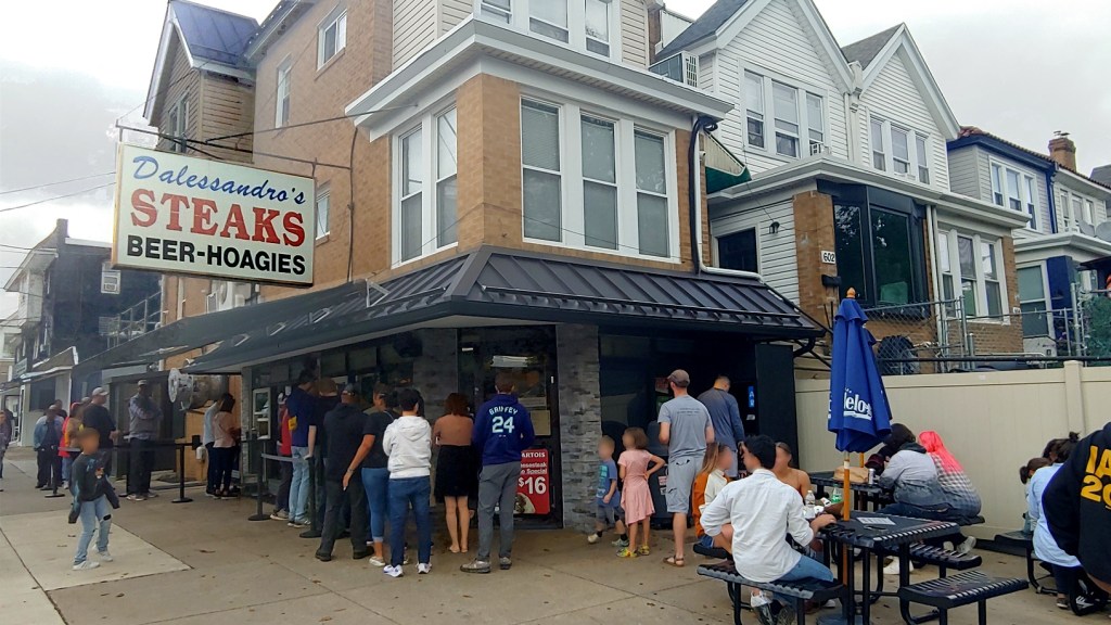 Dalessandro's outside