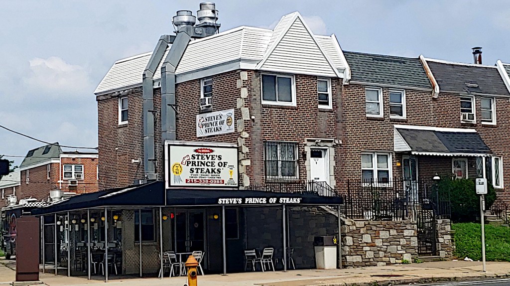 Steve's Prince Of Steaks  outside