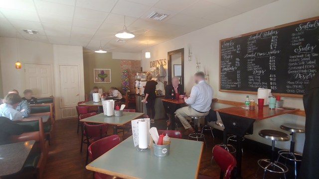 Inside of Cotton State BBQ.