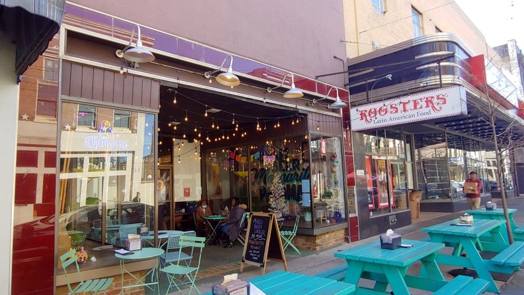 Front of Rooster's Latin American Food