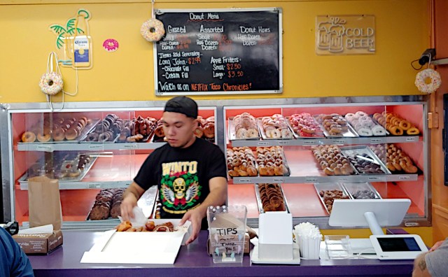 Donut counter - Original Donut Shop