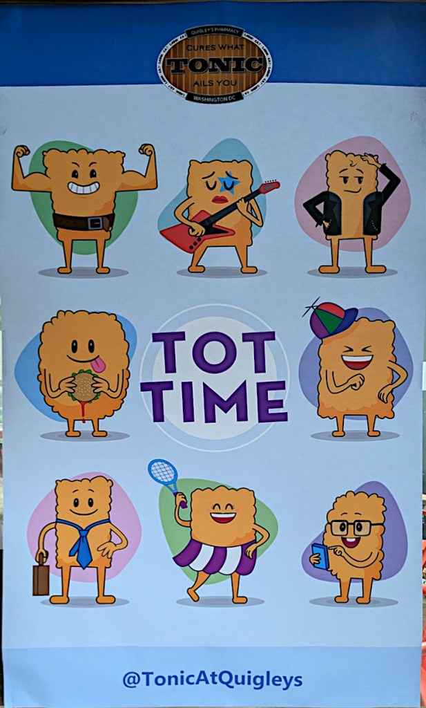 Tot Time - Cartoon images of Tater Tot people