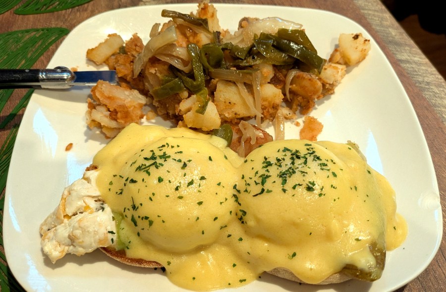 Stuffed Banana Pepper Benny