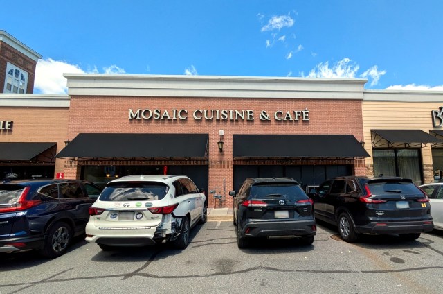 Mosaic Cuisine, outside view