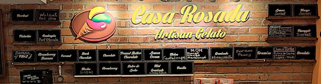Casa Rosada, menu