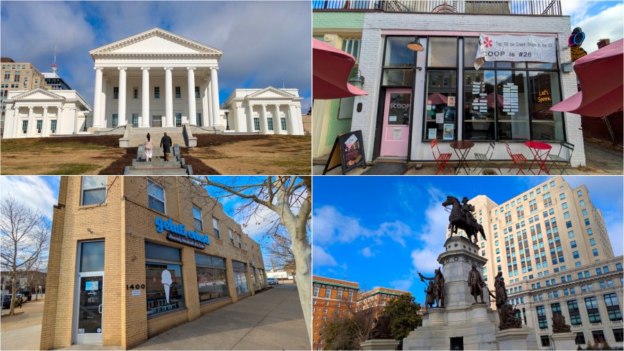 Montage of Richmond sites