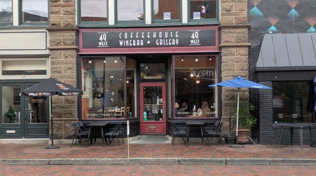 49 West. outside view